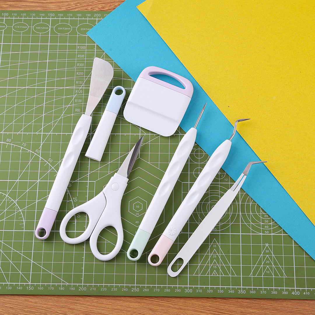 6PCS Craft Vinyl Weeding Tools Set Silhouette Embossed Art Cutting Tool Kit