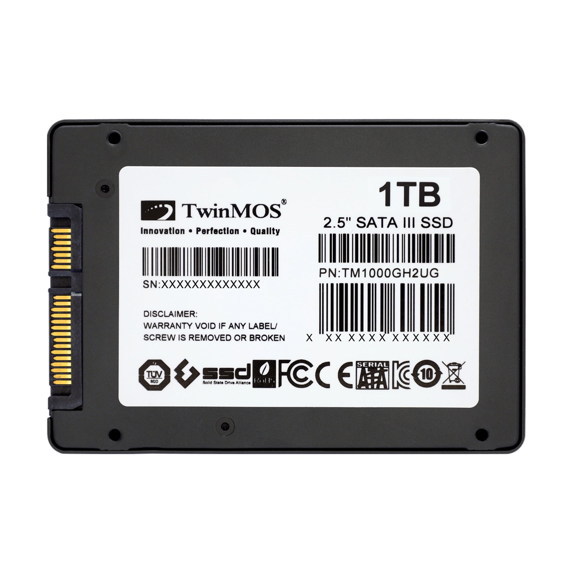 TwinMOS H2 Ultra 1TB SATA III SSD 2.5″