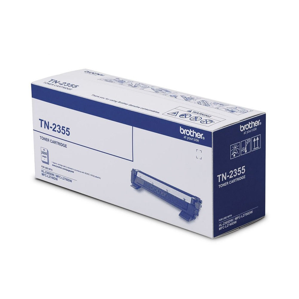 Brother TN-2355 Black Toner Cartridge – 2600 Pages / Black Color / Toner Cartridge