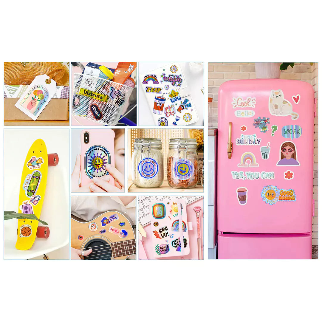 TeckWrap Translucent Printable Sticker Vinyl Sheets – A4/ 15 Sheets