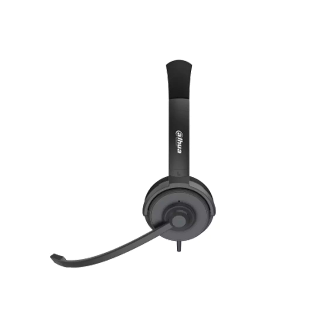 سماعة الرأس Dahua VCS-ER200 USB المزودة بميكروفون مزدوج وتقليل الضوضاء بالذكاء الاصطناعي