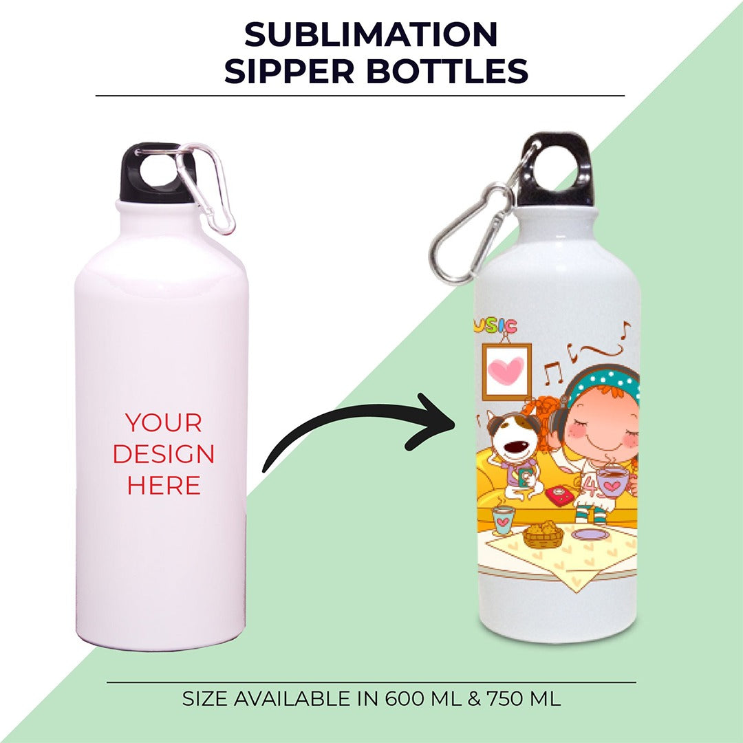 Aluminum Sports Bottle for Sublimation Printing – 600ml/ Sublimation Printing/ Printing not Included