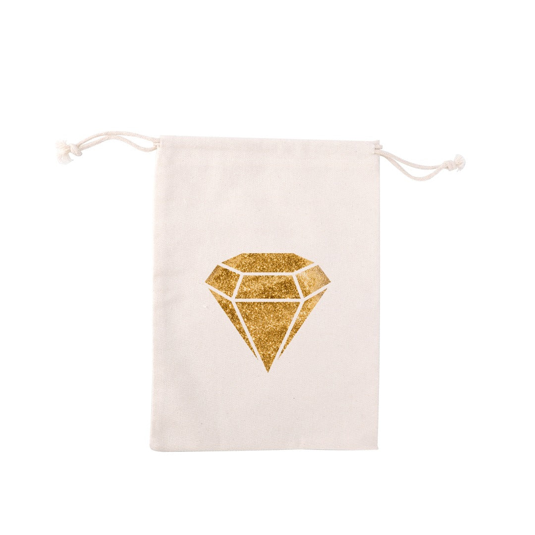 Plain Cotton Pouch White – 7.8 in x 5.9 in/ 1 Dozen/ Printing not Included