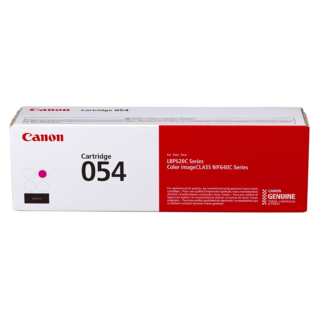 Canon 054 Magenta Toner Cartridge – 1.2K Pages / Magenta Color / Toner Cartridge