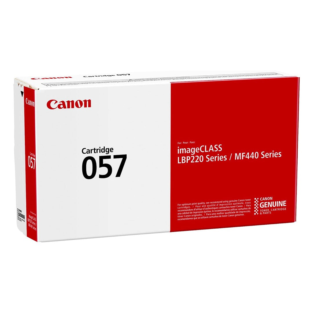 Canon 057 Black Toner Cartridge – 3.1K Pages/ Black Color/ Toner Cartridge