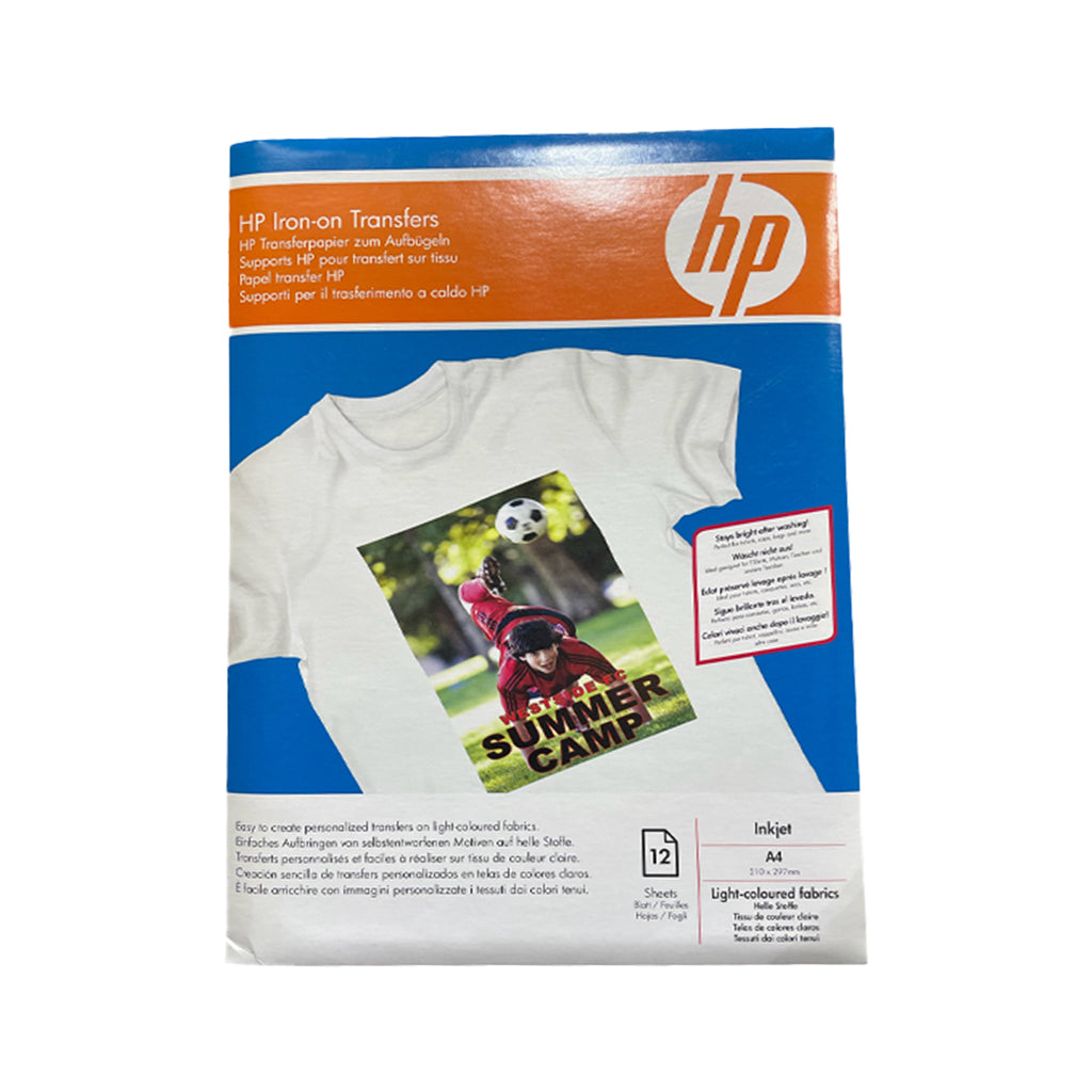 HP Iron-on Transfers – A4