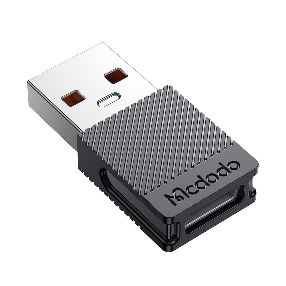 محول Mcdodo OT-697 OTG – USB-C إلى USB-A / أسود