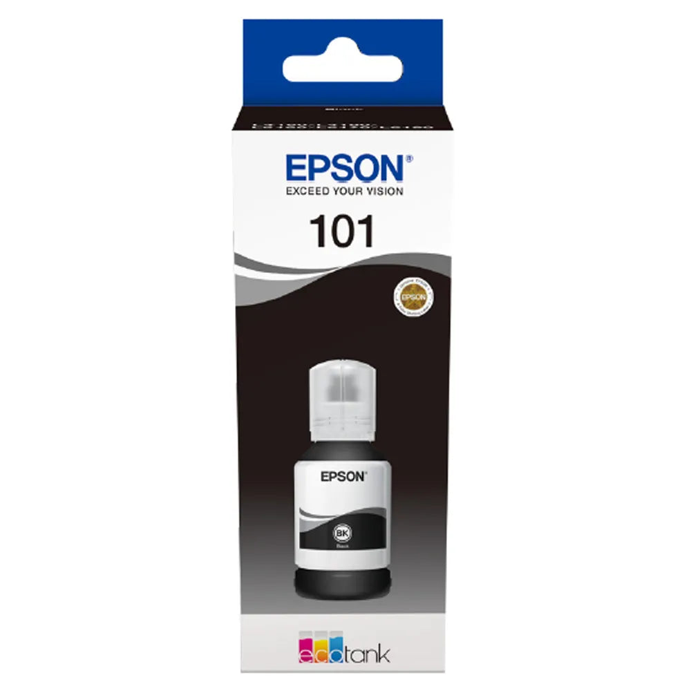 Epson 101 Black Ink Bottle – 7.5K Pages