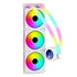 GAMEON KRAKEN N360 360mm LCD Display Liquid CPU Cooler with ARGB Tube - White