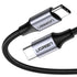 UGREEN US261 USB-C to USB-C 60W Fast Charging Cable 2m - Gray Black