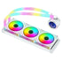 GAMEON KRAKEN N360 360mm LCD Display Liquid CPU Cooler with ARGB Tube - White