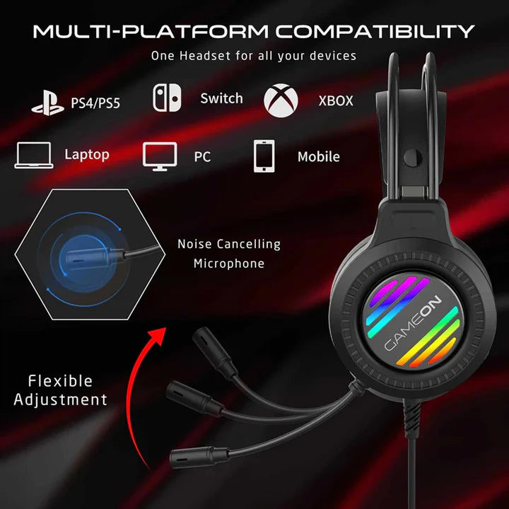 GAMEON GOT100 Ravenstrike Gaming Headset - View 5 | IT Care Kuwait