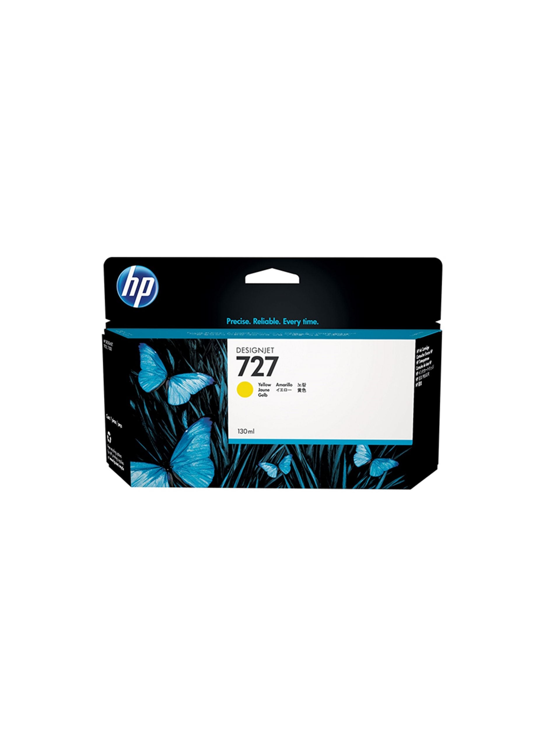 HP 727 Yellow DesignJet Ink Cartridge 130ml