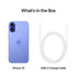 Apple iPhone 16 - 256GB / Ultramarine / 5G / 6.1"