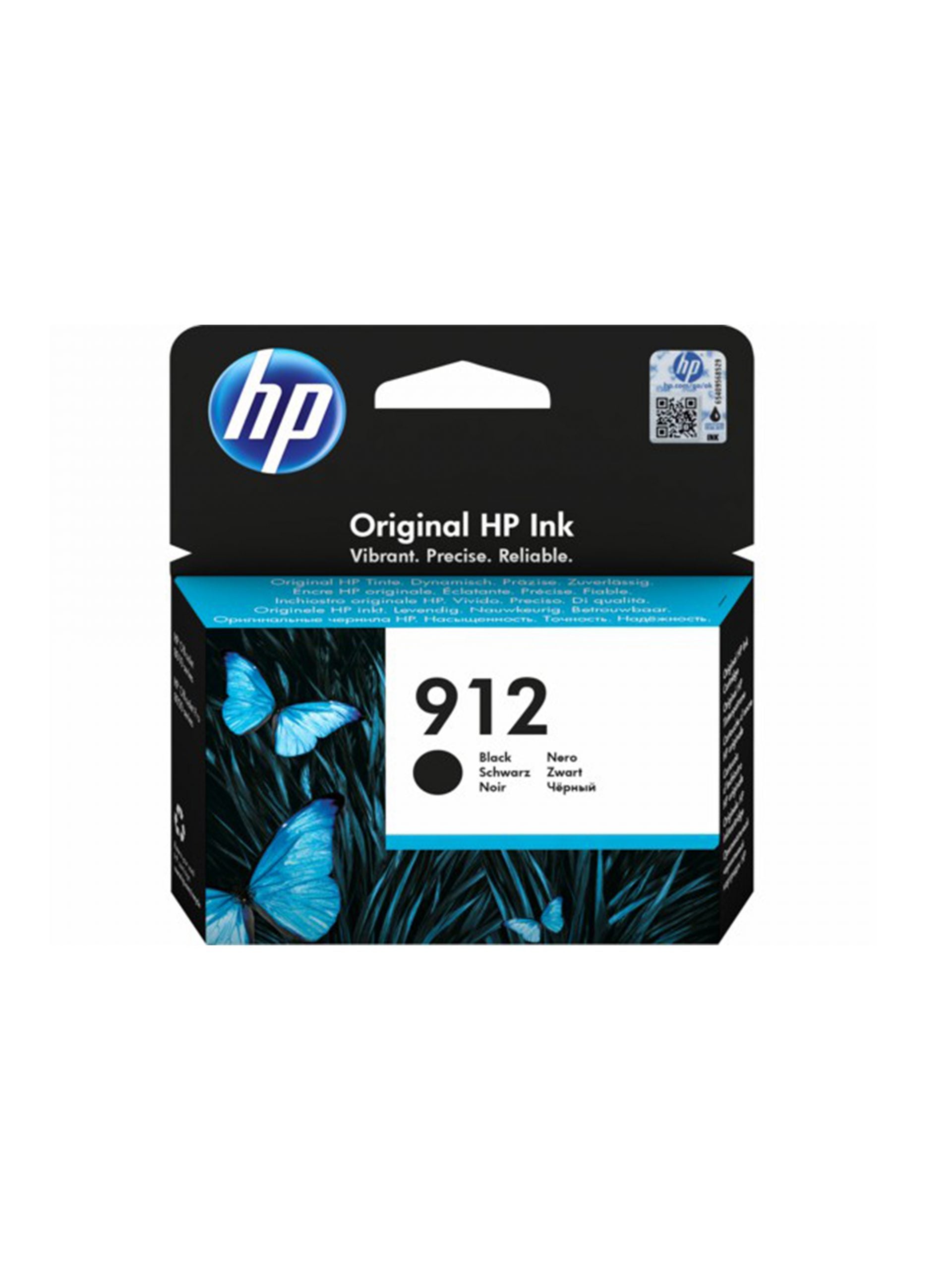 HP 912 Black Ink Cartridge-3YL80AE