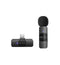 BOYA Smallest 2.4Ghz Wireless Microphone for Type-C device 1TX+1RX Black | IT Care Kuwait