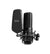 BOYA Large Diaphragm Condenser Microphone &#8211; Black