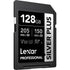 Lexar Professional Silver Plus SDXC UHS-I Memory Card 128GB