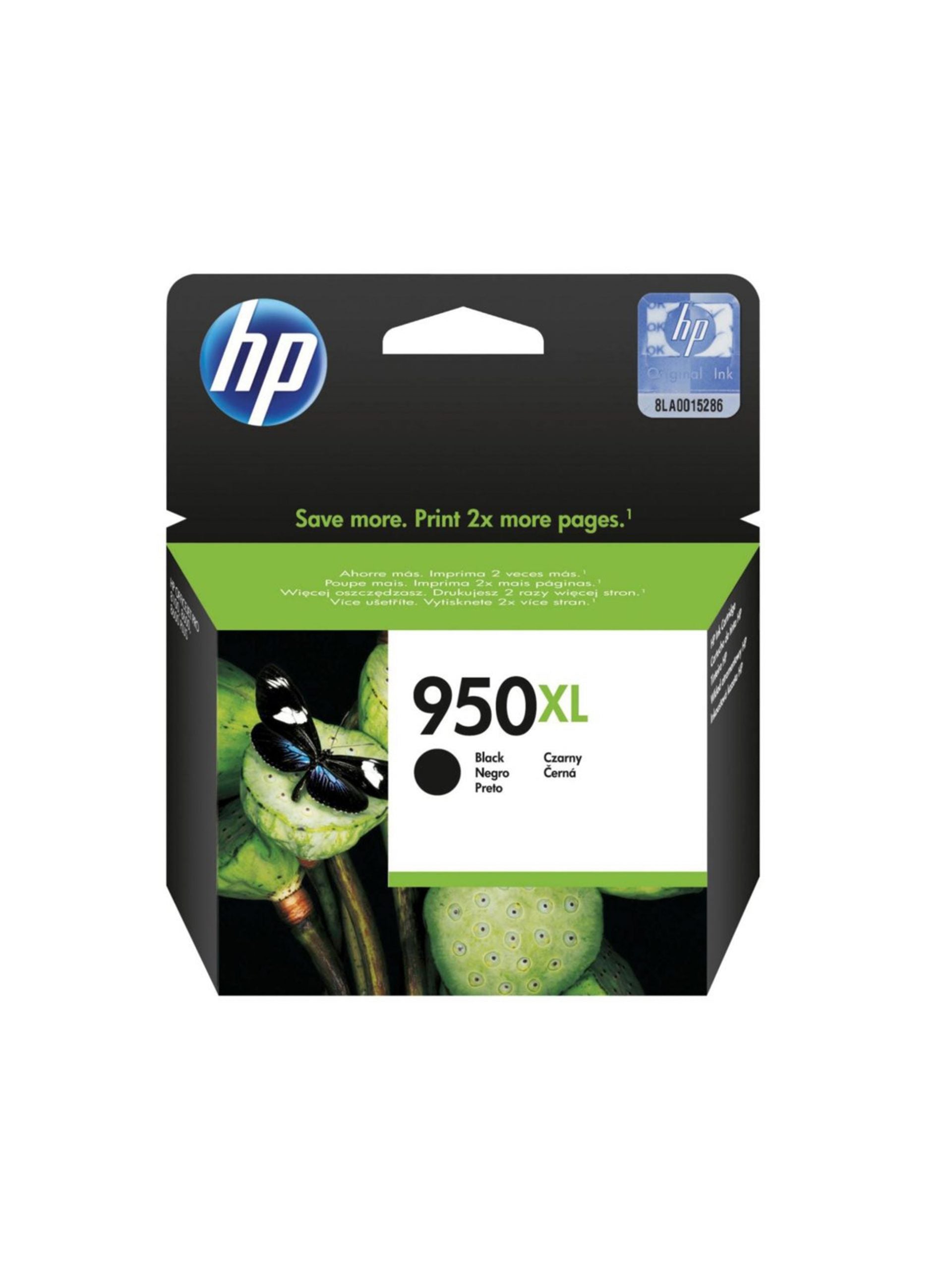 HP 950XL Black Ink Cartridge-CN045AE