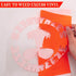 Neon Orange Vinyl Sticker Roll &#8211; 50cm x 1m