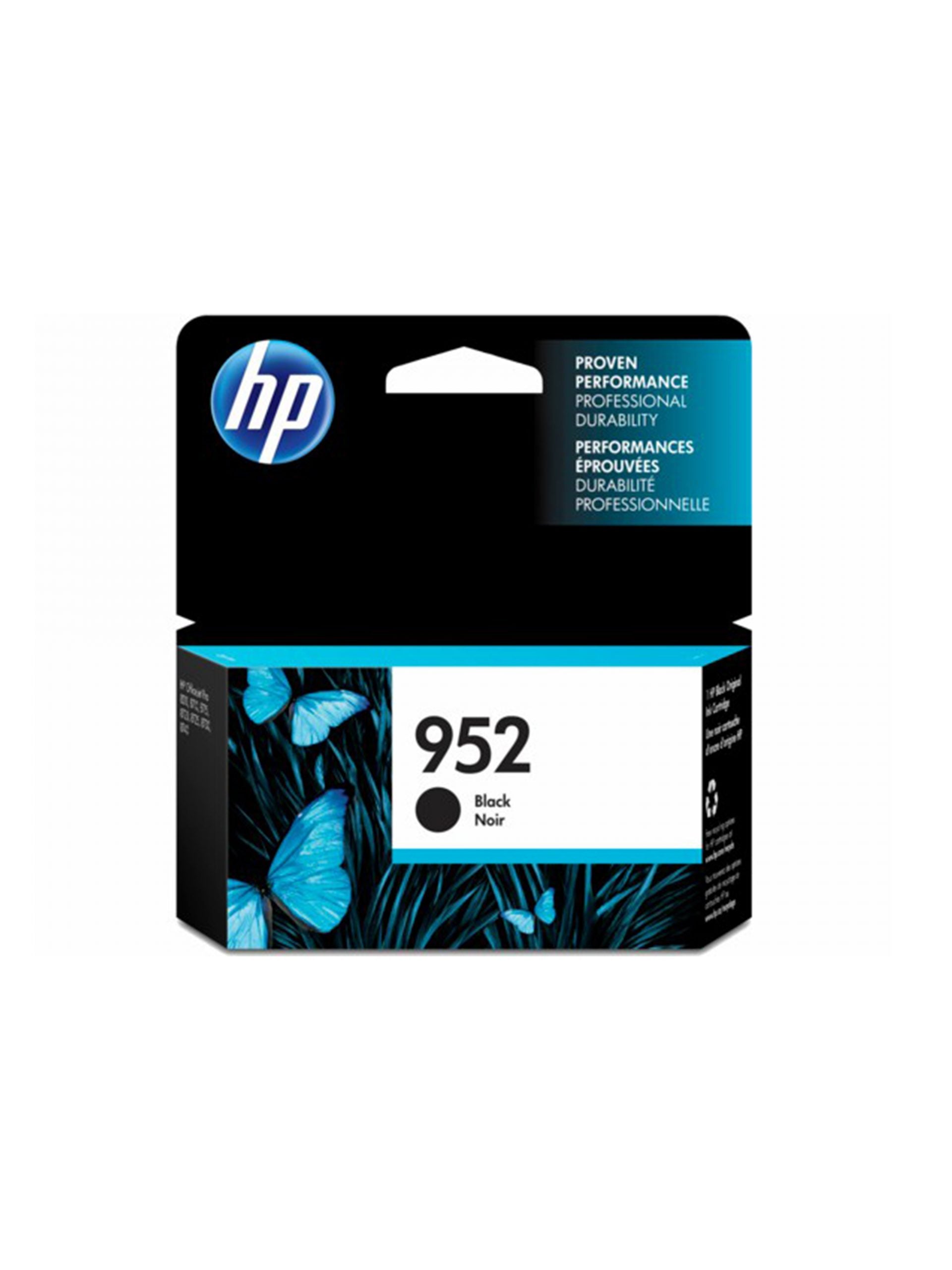 HP 952 Black Ink Cartridge-F6U15AN