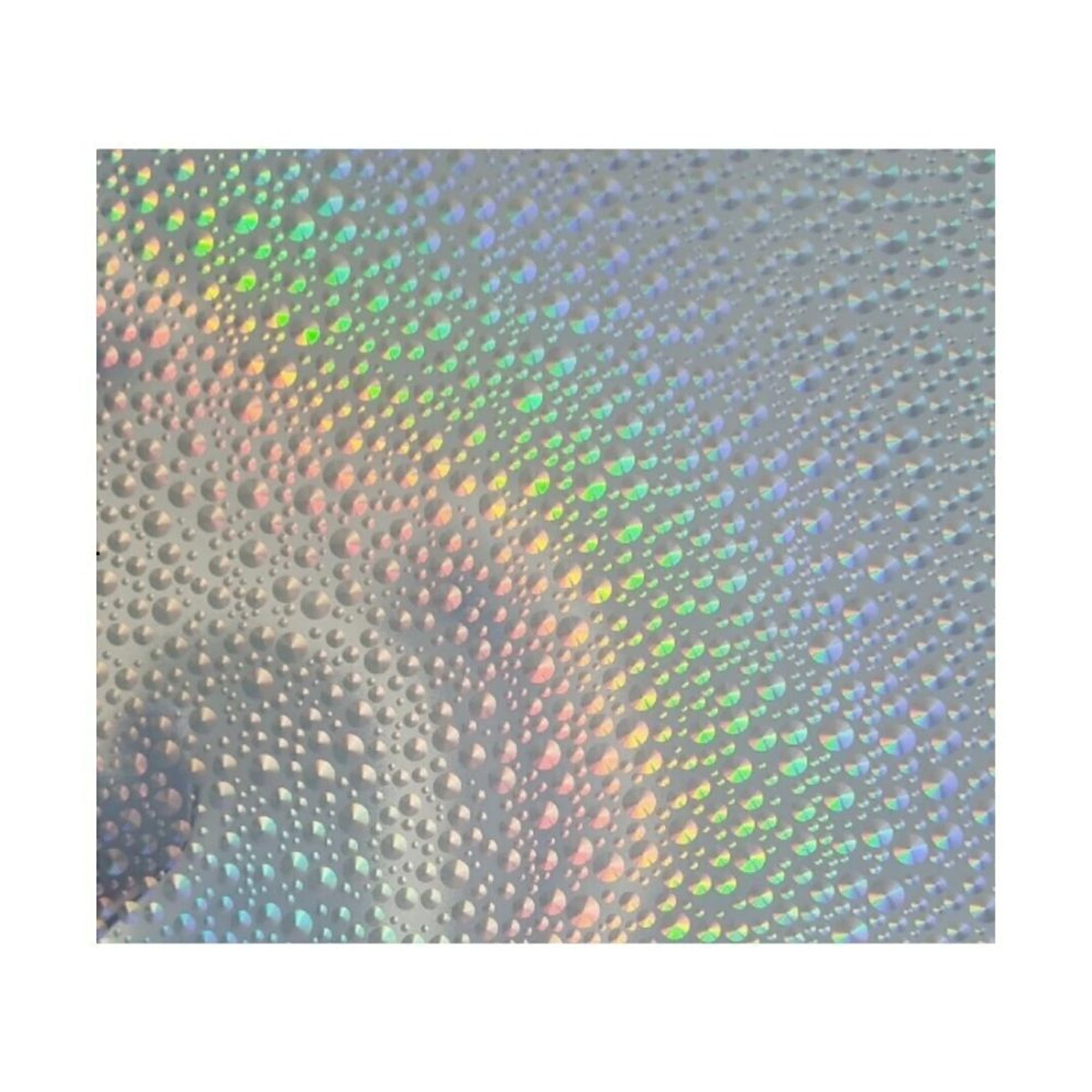 Print Care Holographic PET Vinyl Sticker Paper Small Water Droplets A4 20 Sheets | IT Care Kuwait