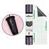 TeckWrap Colorful Pearl Adhesive Vinyl Roll - Black/ 30cm x 1.55m (5ft)