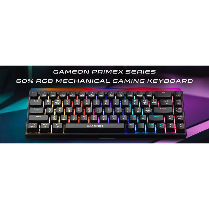 GAMEON PRIMEX GO-MK260-RS Mechanical Keyboard - View 4 | IT Care Kuwait
