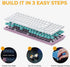 Glorious GMMK2 96% Keyboard Pink - Keycap Detail View | IT Care Kuwait