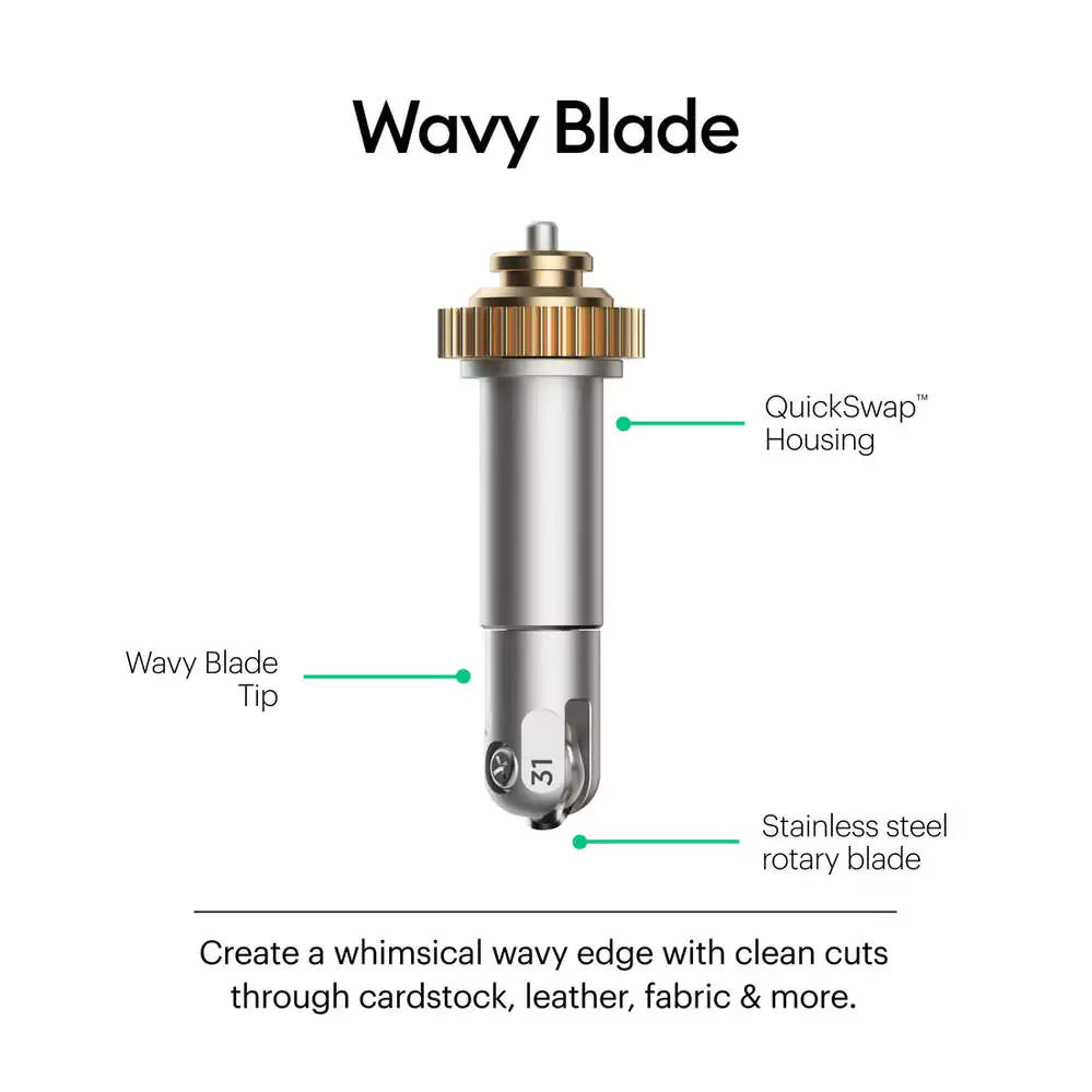 Cricut Maker Wavy Blade Tip