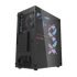 DarkFlash Aigo DK352 Plus ATX Mid Tower Gaming PC Case - Black