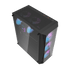 DarkFlash Aigo DK352 Plus ATX Mid Tower Gaming PC Case - Black