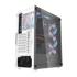 DarkFlash Aigo DK352 Plus ATX Mid Tower Gaming PC Case - White