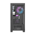 DarkFlash DRX70 Mesh ATX Mid Tower Gaming Case - Black with 4 ARGB Fans