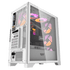 DarkFlash DRX70 Mesh ATX Mid Tower Gaming Case - White with 4 ARGB Fans