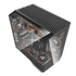 DarkFlash DY470 ATX Mid Tower Gaming Case - Black with 4 ARGB Fans