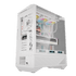 DarkFlash DY460 ATX Mid Tower Gaming Case - White with 4 ARGB Fans