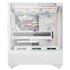 DarkFlash DY460 ATX Mid Tower Gaming Case - White with 4 ARGB Fans