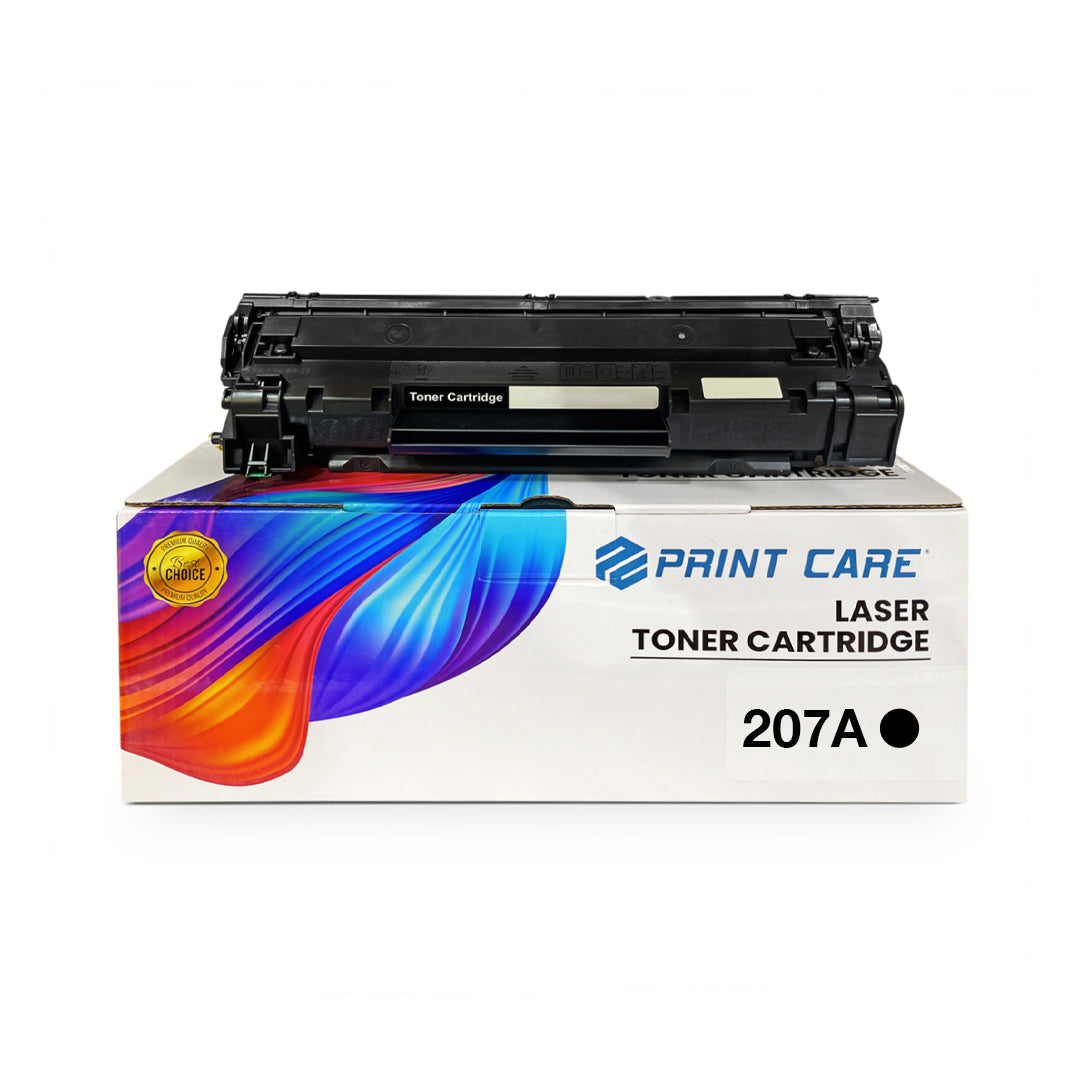 Print Care 207A Toner Cartridge &#8211; 1,350 Pages / Black Color / Toner Cartridge &#8211; (W2210A)