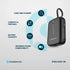 Powerology 10000mAh Power Bank with Built-In Cable and PD 20W - Black