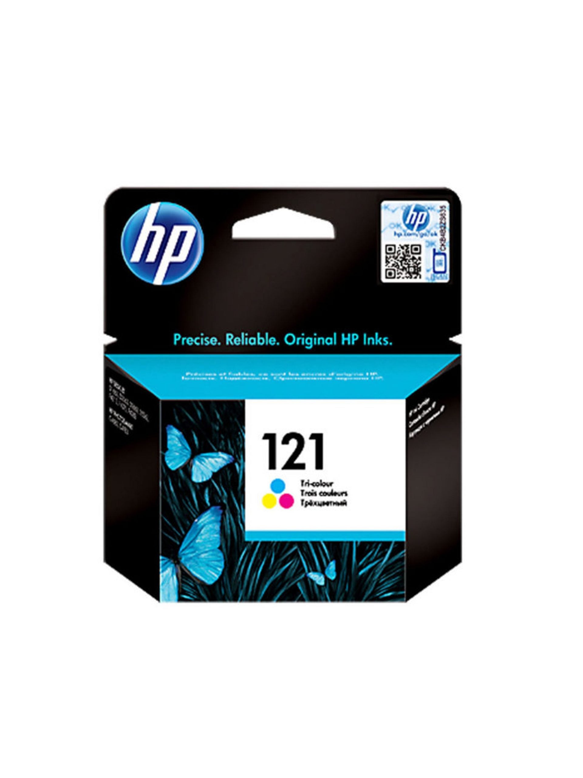 HP 121 Tricolor Ink Cartridge-CC643HE