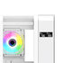GAMEON Infinity Midnight Series ARGB Mid Tower Gaming Case – White