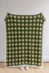 Handmade Crochet Daisy Blanket - 110 x 170 cm