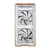 LIAN LI Lancool 217 Mid Tower ATX Gaming Case - White (5 Fans Included)