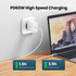 UGREEN US264 USB-C to USB-C 60W Fast Charging Cable 1.5m - White