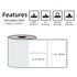 Phomemo Printer Labels 30 X 20mm Square White – 1 Roll (320 labels/per roll) - XP3020