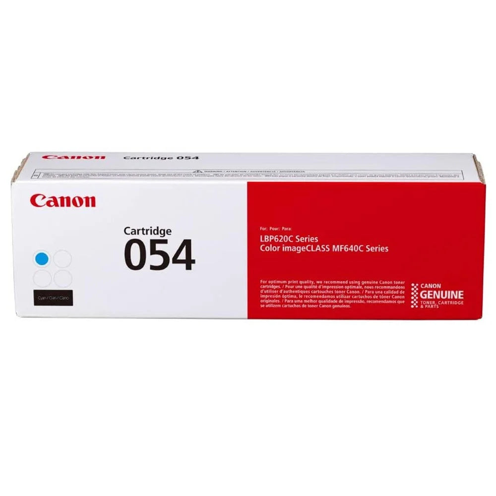 Canon 054 Cyan Toner Cartridge – 1.2K Pages / Cyan Color / Toner Cartridge
