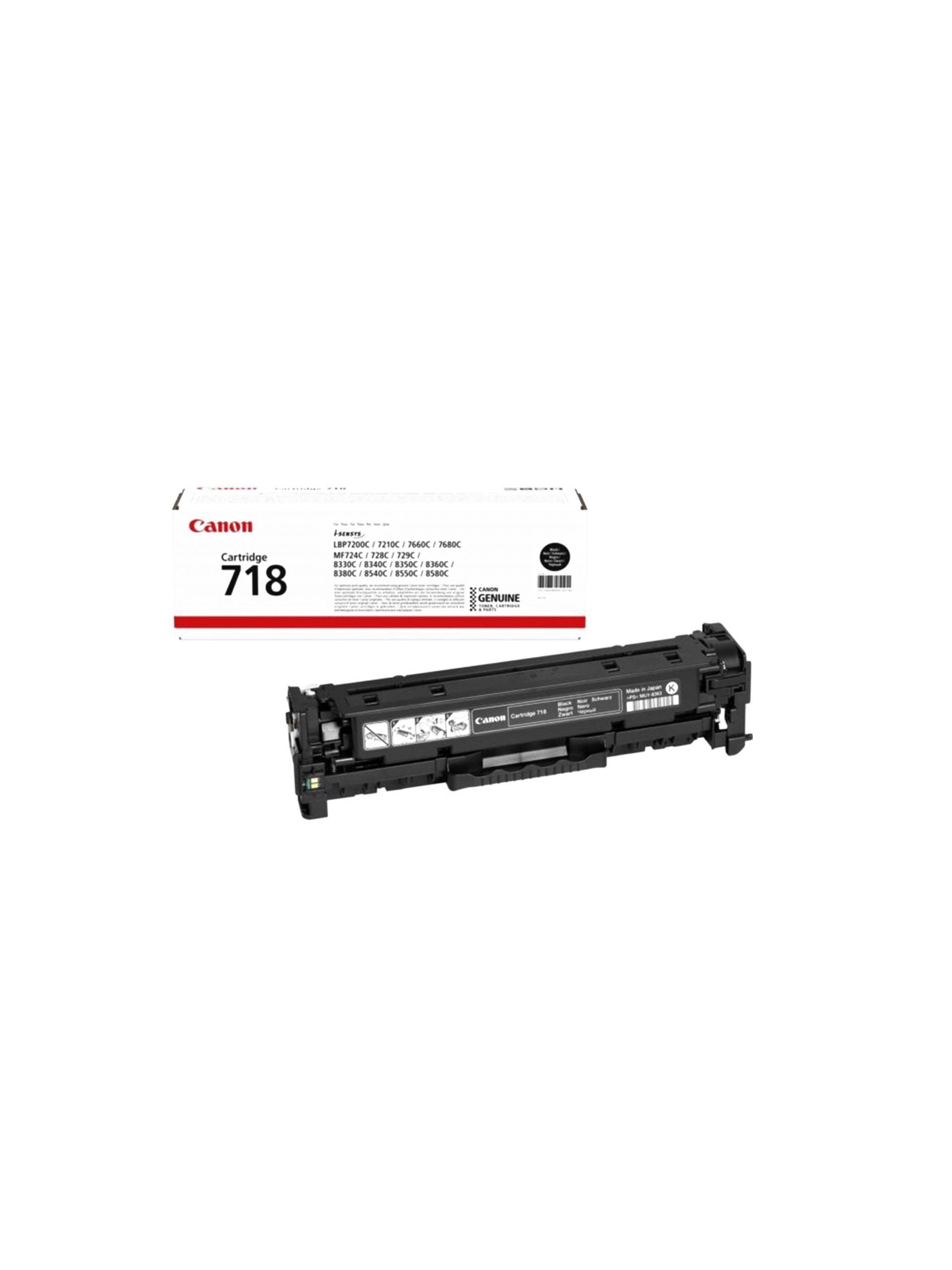 Canon 718 Black Toner Cartridge