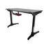 Gamvity Professional Gaming Desk With Rgb Led Lights (1200*600*750) - Black
