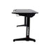 Gamvity Professional Gaming Desk With Rgb Led Lights (1200*600*750) - Black